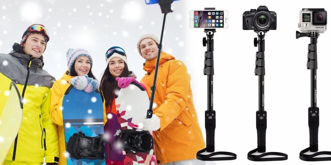 Selfie tyč Yunteng s bluetooth ovladačem