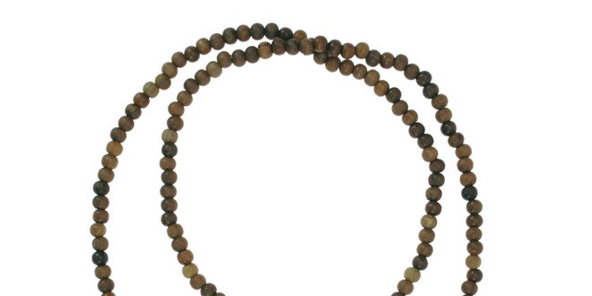 Dámský dřevěný náhrdelník Escapulario s bíglem