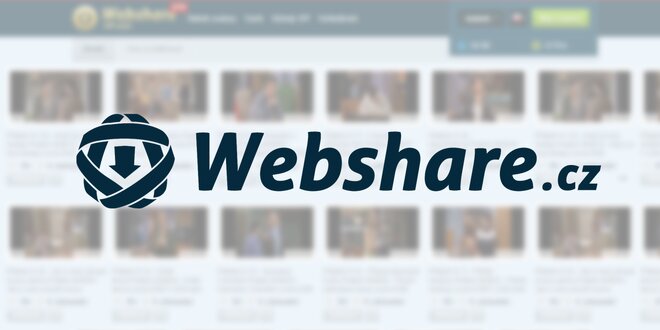 Webshare.cz – neomezené stahování bez limitů