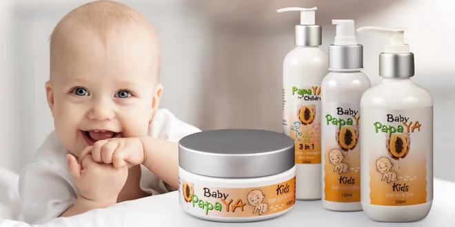 Dětská tělová kosmetika OnlyPapaya