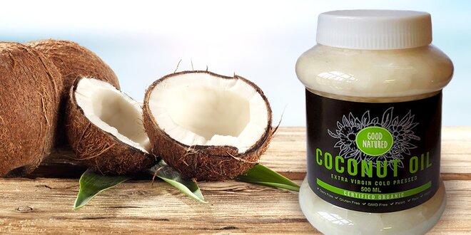BIO kokosový olej pro zdraví, krásu i do kuchyně