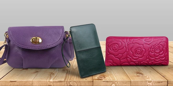 Praktické kabelky a peněženky v hravých barvách
