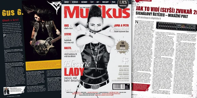 Roční předplatné hudebního měsíčníku Muzikus