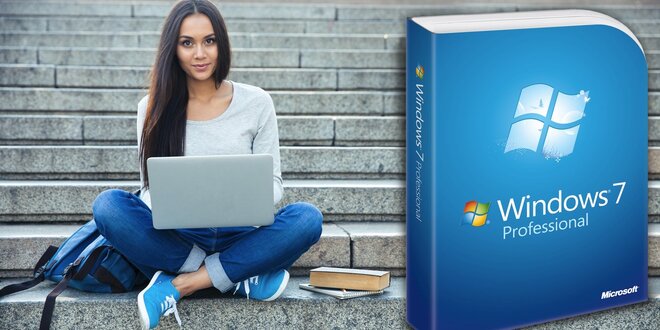 Windows 7 Professional s bezplatným upgradem na desítky