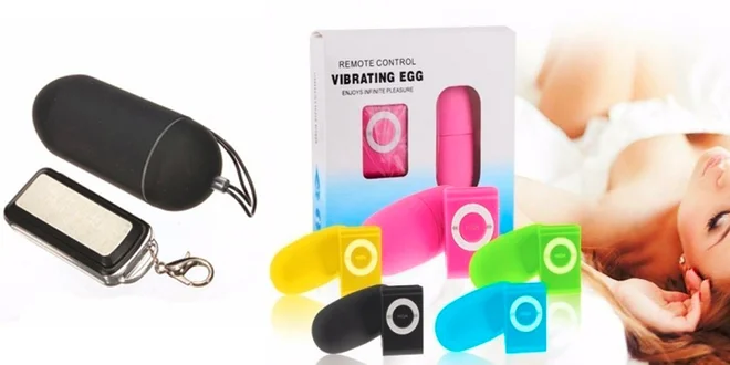 Vibrační vajíčka PinkToys pro postelové hrátky