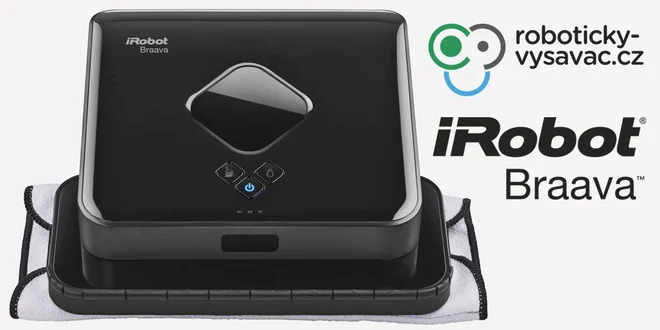 Špičkový robotický mop iRobot Braava 380