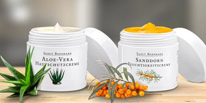 Vyživující pleťové krémy Sanct Bernhard