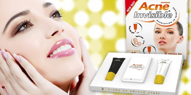Ošetření akné nanotechnologií Acne Invisible
