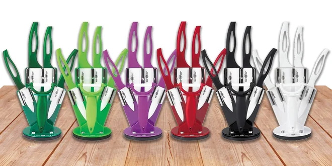 Sada skvělých keramických nožů GGS Solingen