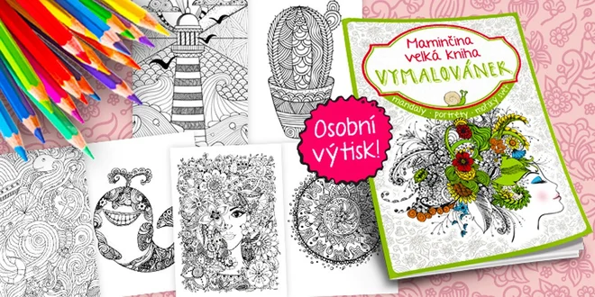 Jarní Velká kniha vymalovánek
