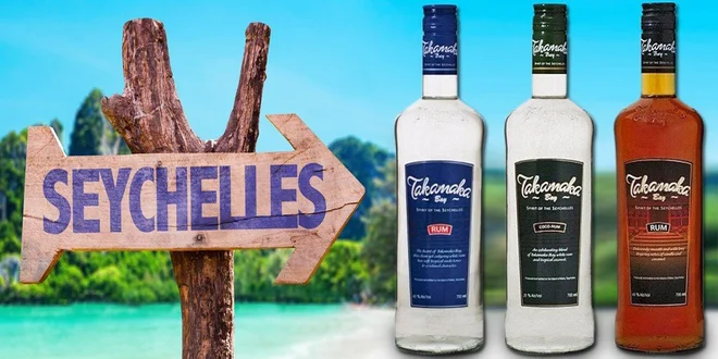 Originální seychelské rumy Takamaka