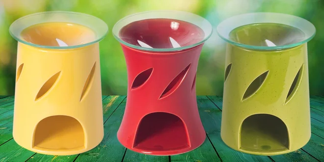 Keramické aromalampy – zúžené i kuželové