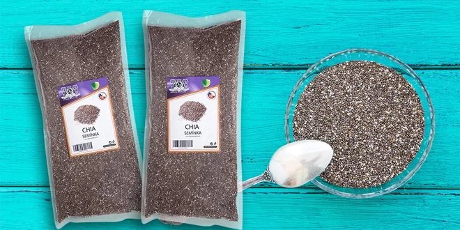 1 kg superzdravých chia semínek pro povzbuzení mozku i krásu pleti