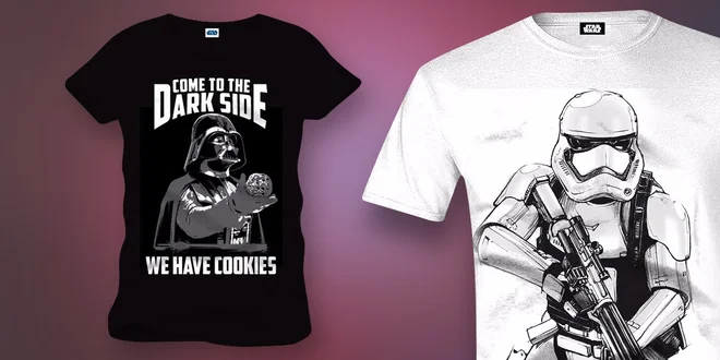 Parádní trička z oficiální kolekce Star Wars
