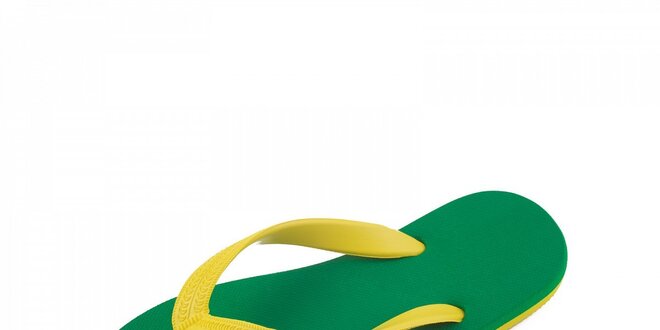 Zeleno-žluté žabky Breo