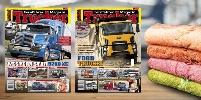 Roční předplatné časopisu Trucker + dárek