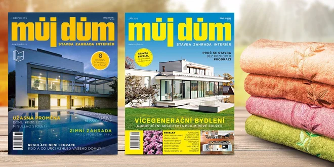 Roční předplatné časopisu Můj dům vč. online verze + dárek