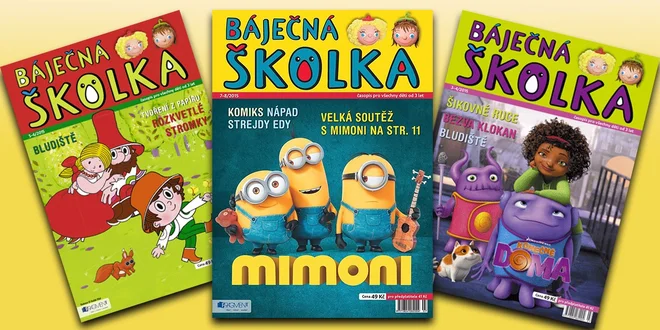 Předplatné dětského časopisu Báječná školka
