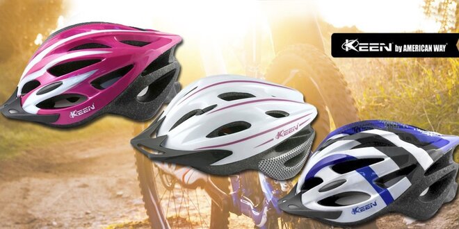 Cyklistické helmy Keen pro dospělé i děti