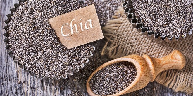 Chia semínka: pořádný přísun živin a vápníku