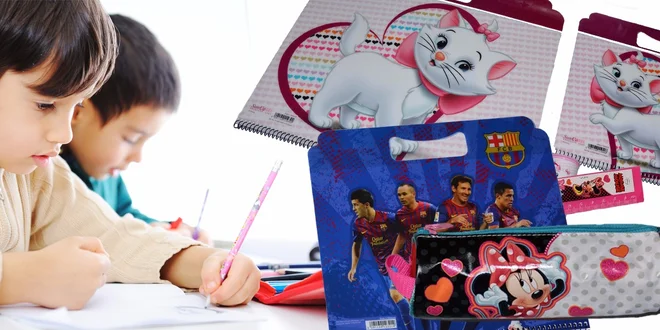 Kreslicí sety s motivy Disney i FC klubů