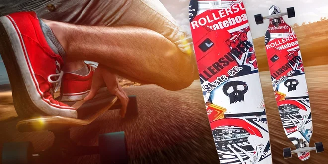 Longboard Freeride: Cool přibližovadlo do města