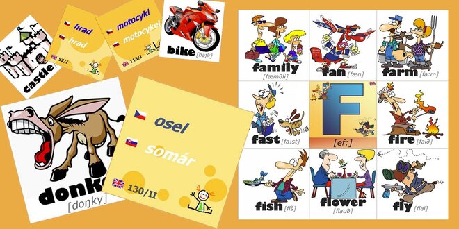 Chytré karty: Cizí jazyky rychle a jednoduše
