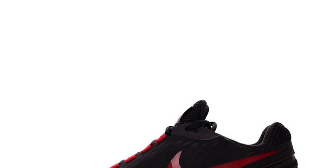 Pánské červeno-černé tenisky Nike