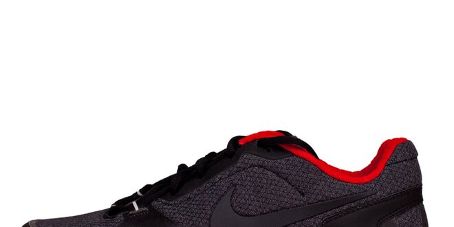 Pánské červeno-černé  běžecké tenisky Nike