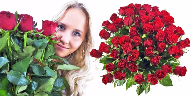 10 rudých růží - doručení po celé ČR
