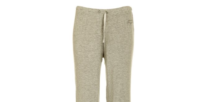 Dámské dlouhé světle šedé pyžamové kalhoty Tom Tailor
