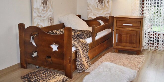 Dětské postele včetně matrace a roštu