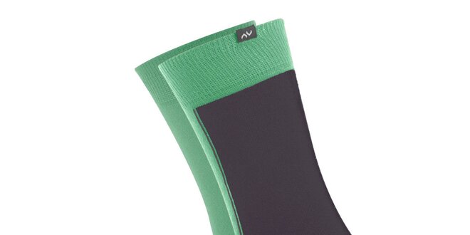 Dámské šedo-zelené ponožky Minga Berlin - 3 páry