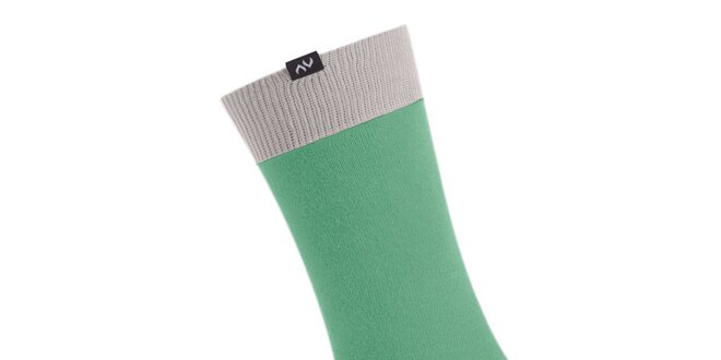 Dámské zeleno-šedé ponožky Minga Berlin - 3 páry