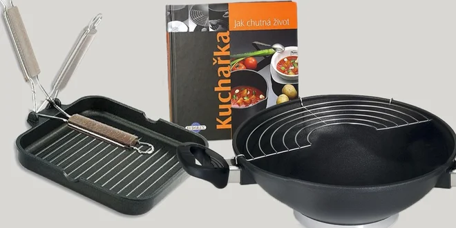 Echt německé titanové pánve Eurolux