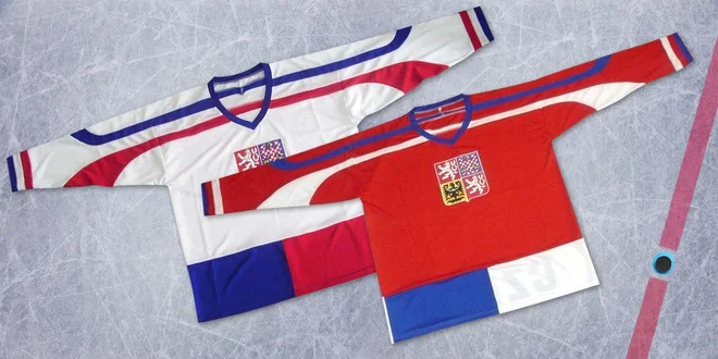 Replika oficiálního hokejového dresu ČR