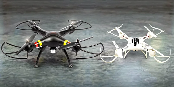 Hurá ven s dronem: RC modely SYMA nebo Fayee