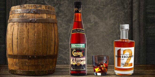 Kubánský rum Caney Anejo Centuria a Esclavo