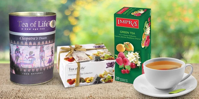 Skvostné cejlonské čaje podle výběru