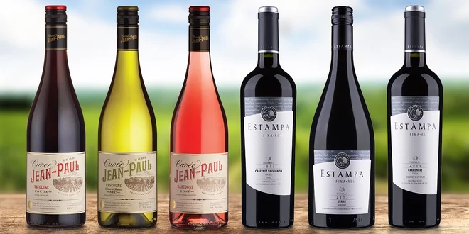 Sety oceňovaných vín z Argentiny či Francie