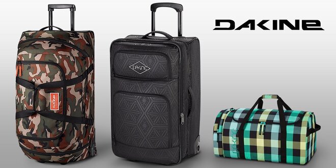 Vzorované cestovní tašky Dakine
