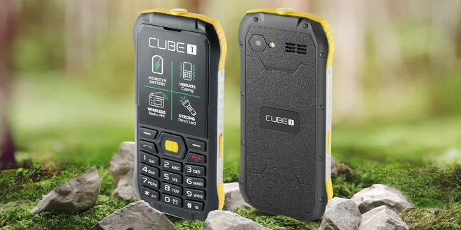 Odolný tlačítkový telefon s extra výdrží i powerbankou