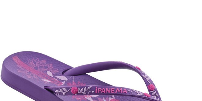 Dámské fialovo-růžové žabky Ipanema