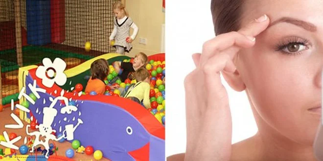 99 Kč za DVĚ aplikace biostimulačního světla a hodinu hlídání dětí.