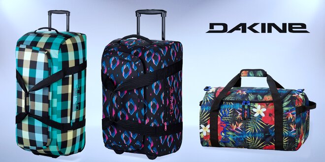 Hurá na dovolenou: Vzorované cestovní tašky Dakine