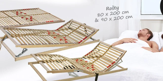 Kvalitní postelové rošty české výroby