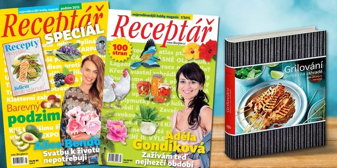 Časopis Receptář + Speciál a kuchařka
