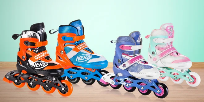 Dětské regulovatelné in-line brusle Spokey Hasbro