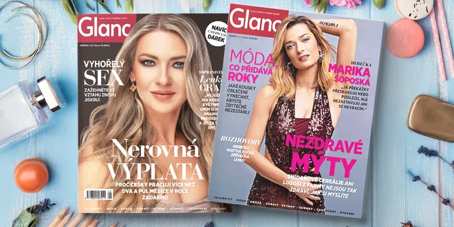 Roční předplatné módního časopisu Glanc vč. doručení