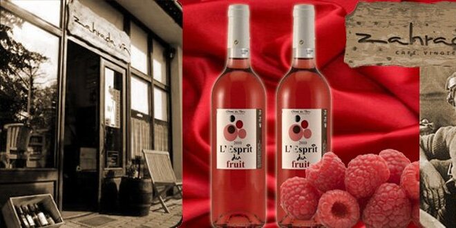 189 Kč za 2 lahve francouzského vína Rosé L´Esprit du Fruit 2010.